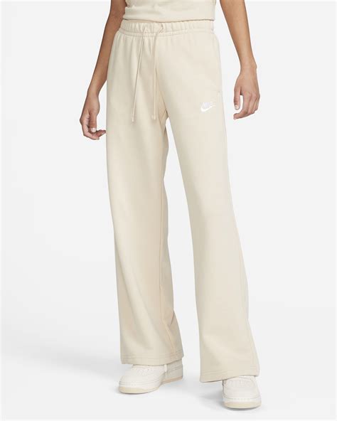 Nike Air Jordan knit wide leg sweatpants in beige 